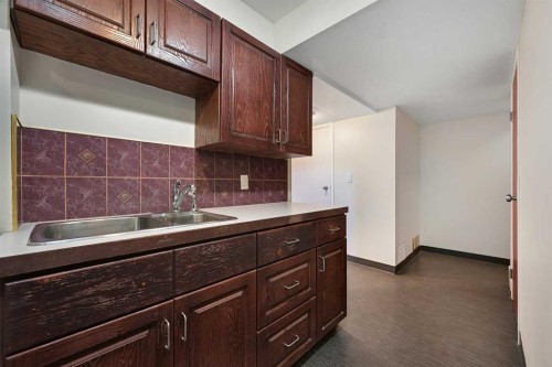1415 Rosehill Drive Nw, Calgary, AB - Indoor Photo Showing Kitchen With Double Sink