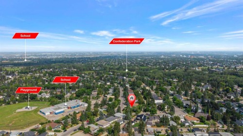 1415 Rosehill Drive Nw, Calgary, AB - Outdoor With View