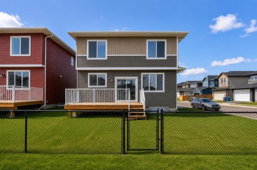 198 Dawson Harbour Hill, Chestermere, AB - Outdoor With Deck Patio Veranda