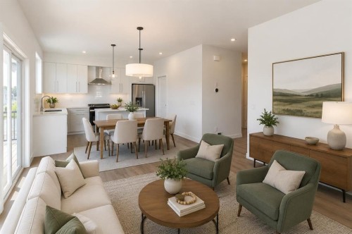 198 Dawson Harbour Hill, Chestermere, AB - Indoor Photo Showing Living Room