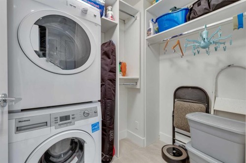 413-1025 5 Avenue Sw, Calgary, AB - Indoor Photo Showing Laundry Room