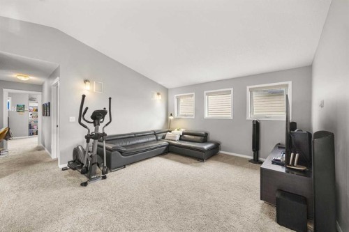 208 Panton Road Nw, Calgary, AB - Indoor Photo Showing Gym Room