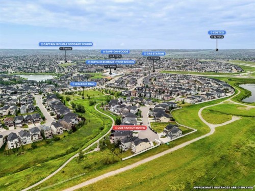 208 Panton Road Nw, Calgary, AB - Outdoor With View