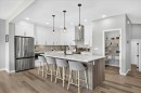 421 Magnolia Way Se, Calgary, AB  - Indoor Photo Showing Kitchen With Stainless Steel Kitchen With Upgraded Kitchen 