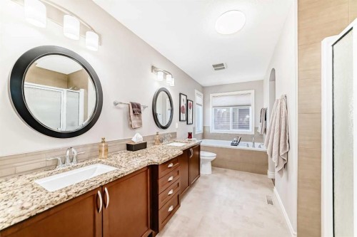 1449 Ravenscroft Avenue Se, Airdrie, AB - Indoor Photo Showing Bathroom
