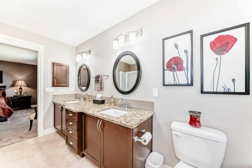 1449 Ravenscroft Avenue Se, Airdrie, AB - Indoor Photo Showing Bathroom