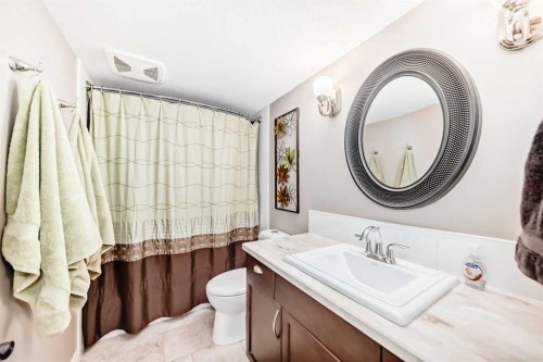 1449 Ravenscroft Avenue Se, Airdrie, AB - Indoor Photo Showing Bathroom