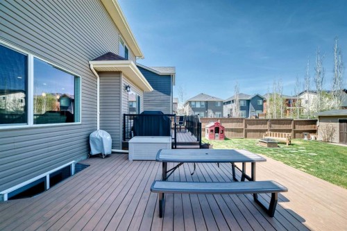 1449 Ravenscroft Avenue Se, Airdrie, AB - Outdoor With Deck Patio Veranda With Exterior