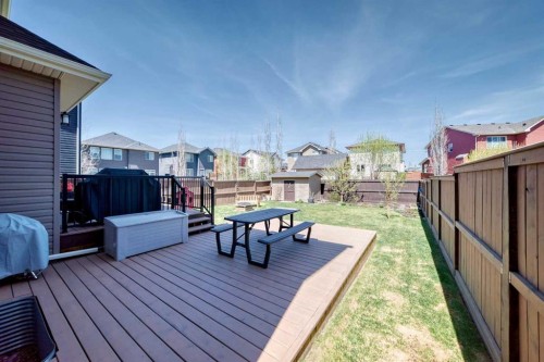 1449 Ravenscroft Avenue Se, Airdrie, AB - Outdoor With Deck Patio Veranda With Exterior