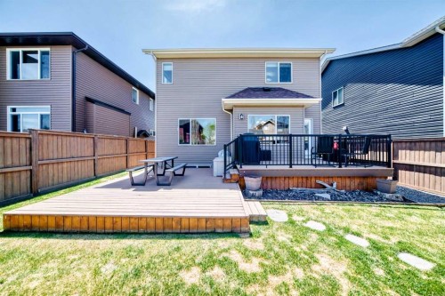 1449 Ravenscroft Avenue Se, Airdrie, AB - Outdoor With Deck Patio Veranda With Exterior