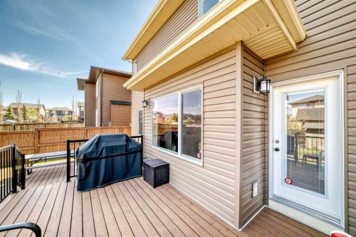 1449 Ravenscroft Avenue Se, Airdrie, AB - Outdoor With Deck Patio Veranda With Exterior