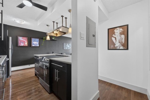 606-505 19 Avenue Sw, Calgary, AB - Indoor Photo Showing Kitchen