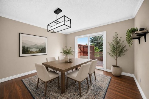 287 Harvest Oak Rise Ne, Calgary, AB - Indoor Photo Showing Dining Room
