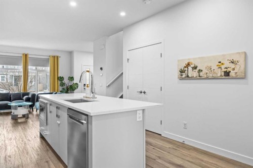 20604 Main Street Se, Calgary, AB - Indoor Photo Showing Kitchen