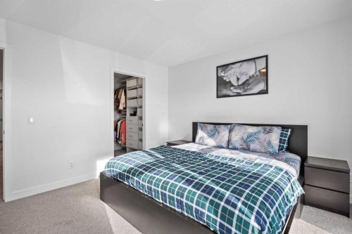 20604 Main Street Se, Calgary, AB - Indoor Photo Showing Bedroom