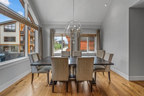19 Creekside Mews, Canmore, AB - Indoor Photo Showing Dining Room