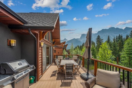 19 Creekside Mews, Canmore, AB - Outdoor With Deck Patio Veranda