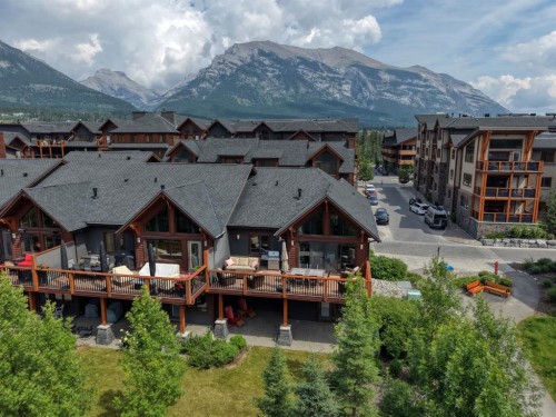 19 Creekside Mews, Canmore, AB - Outdoor With Balcony With Deck Patio Veranda
