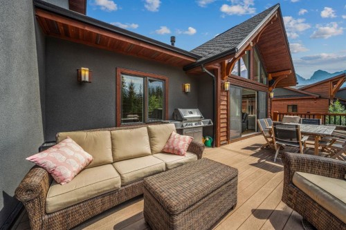 19 Creekside Mews, Canmore, AB - Outdoor With Deck Patio Veranda