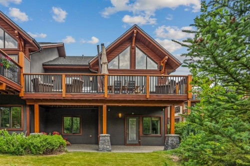 19 Creekside Mews, Canmore, AB - Outdoor With Balcony With Deck Patio Veranda