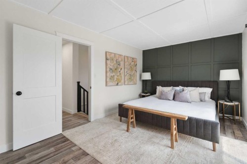 8424 Berkley Road Nw, Calgary, AB - Indoor Photo Showing Bedroom