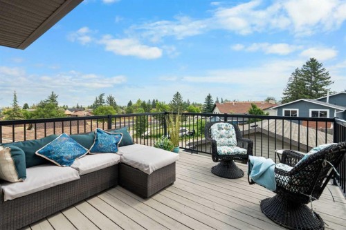 8424 Berkley Road Nw, Calgary, AB - Outdoor With Deck Patio Veranda With Exterior