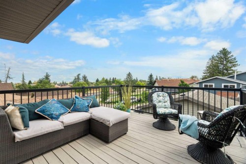 8424 Berkley Road Nw, Calgary, AB - Outdoor With Deck Patio Veranda With Exterior