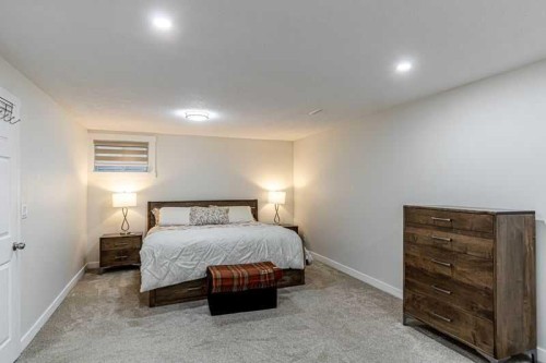 8389 Saddleridge Drive Ne, Calgary, AB - Indoor Photo Showing Bedroom