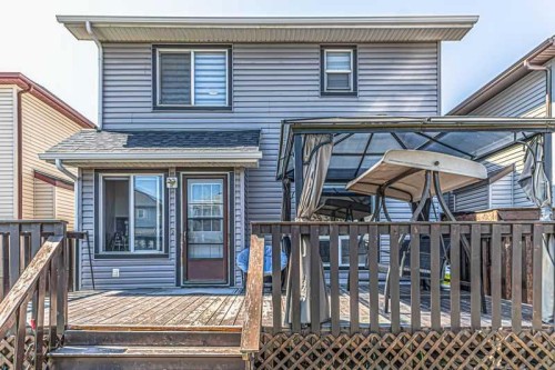 8389 Saddleridge Drive Ne, Calgary, AB - Outdoor With Deck Patio Veranda