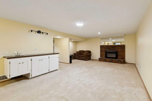 6452 Silver Springs Way Nw, Calgary, AB - Indoor With Fireplace
