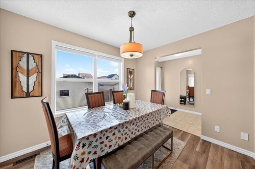75 Skyview Point Road Ne, Calgary, AB - Indoor Photo Showing Dining Room