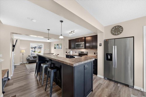 75 Skyview Point Road Ne, Calgary, AB - Indoor Photo Showing Kitchen With Stainless Steel Kitchen