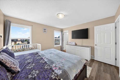 75 Skyview Point Road Ne, Calgary, AB - Indoor Photo Showing Bedroom