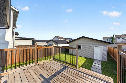 75 Skyview Point Road Ne, Calgary, AB - Outdoor With Deck Patio Veranda With Exterior