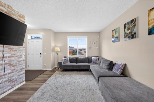 75 Skyview Point Road Ne, Calgary, AB - Indoor Photo Showing Living Room