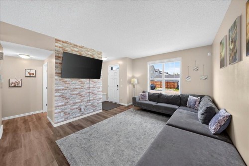 75 Skyview Point Road Ne, Calgary, AB - Indoor Photo Showing Living Room