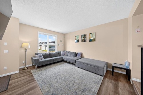 75 Skyview Point Road Ne, Calgary, AB - Indoor Photo Showing Living Room