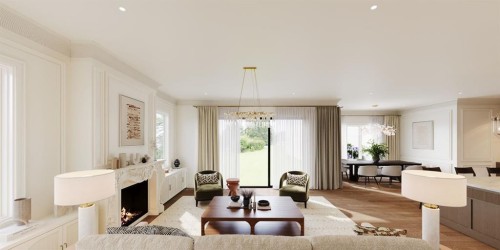 6511 Law Drive Sw, Calgary, AB - Indoor Photo Showing Living Room