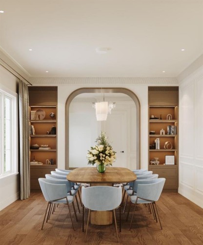 6511 Law Drive Sw, Calgary, AB - Indoor Photo Showing Dining Room