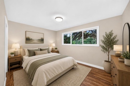 6012 33 Avenue Nw, Calgary, AB - Indoor Photo Showing Bedroom