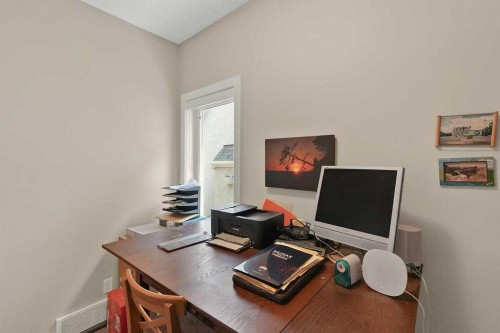 518 Mahogany Manor Se, Calgary, AB - Indoor Photo Showing Office