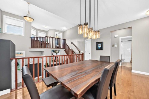 11 Westridge Way, Okotoks, AB - Indoor Photo Showing Dining Room