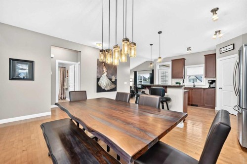 11 Westridge Way, Okotoks, AB - Indoor Photo Showing Dining Room