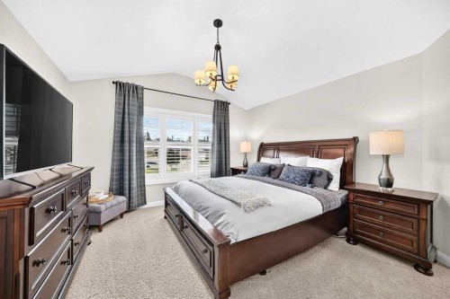 11 Westridge Way, Okotoks, AB - Indoor Photo Showing Bedroom