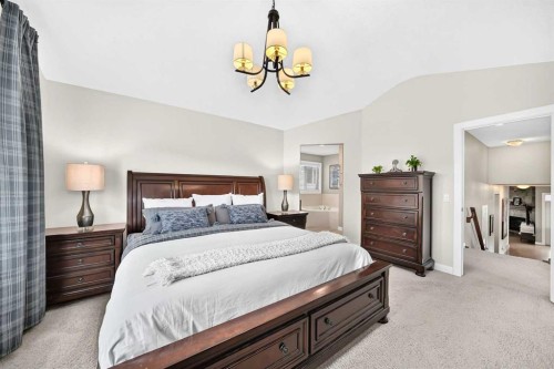 11 Westridge Way, Okotoks, AB - Indoor Photo Showing Bedroom