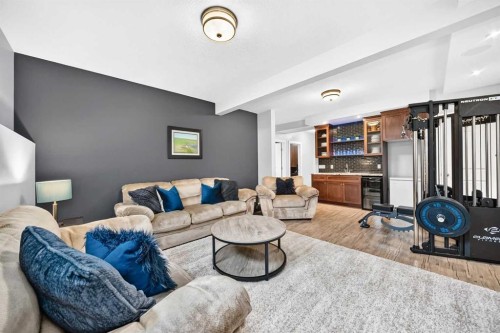 11 Westridge Way, Okotoks, AB - Indoor Photo Showing Living Room