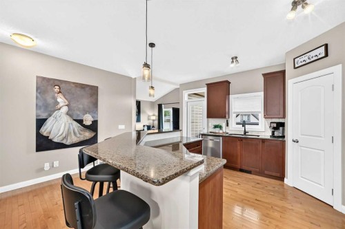 11 Westridge Way, Okotoks, AB - Indoor Photo Showing Kitchen