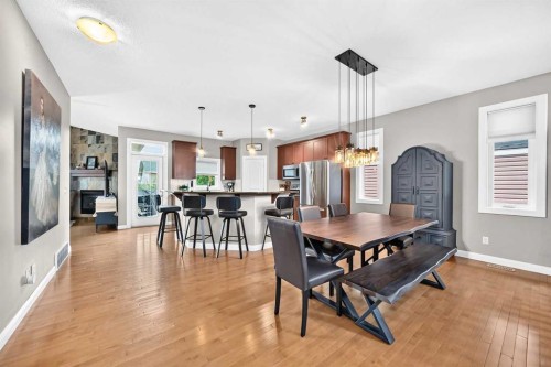 11 Westridge Way, Okotoks, AB - Indoor Photo Showing Dining Room