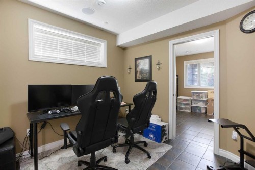 1149 Channelside Drive Sw, Airdrie, AB - Indoor Photo Showing Office