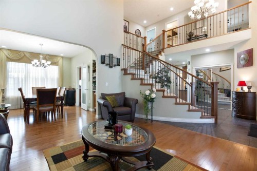 1149 Channelside Drive Sw, Airdrie, AB - Indoor Photo Showing Living Room